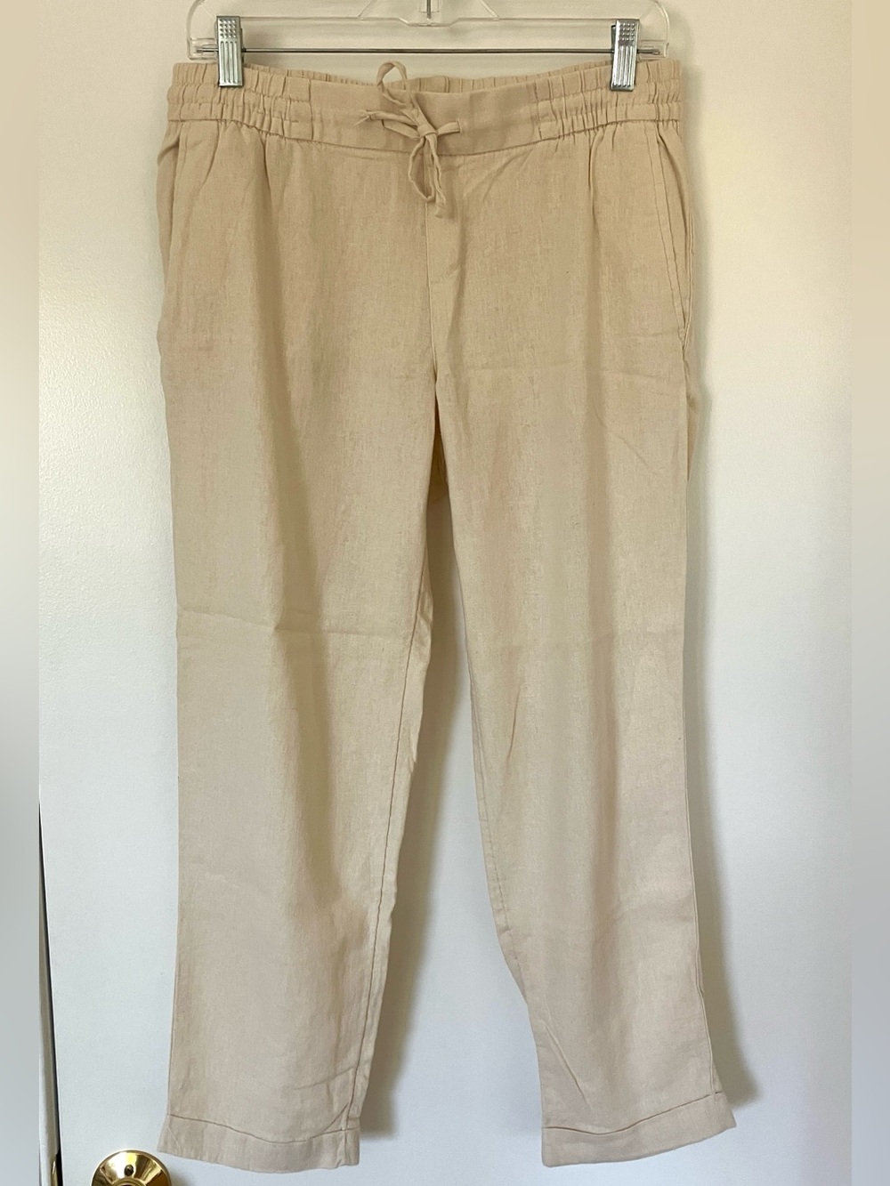 Old Navy Linen Cropped Pants